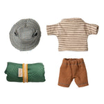 Maileg Hiker Mouse Big Brother Thin Stripes S/S 2025