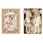 Maileg Royal Twin Mice in Matchbox S/S 2025