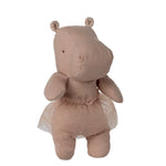 Maileg Safari Friends Hippo With Tutu Small Soft Rose S/S 2025 PRE ORDER ONLY