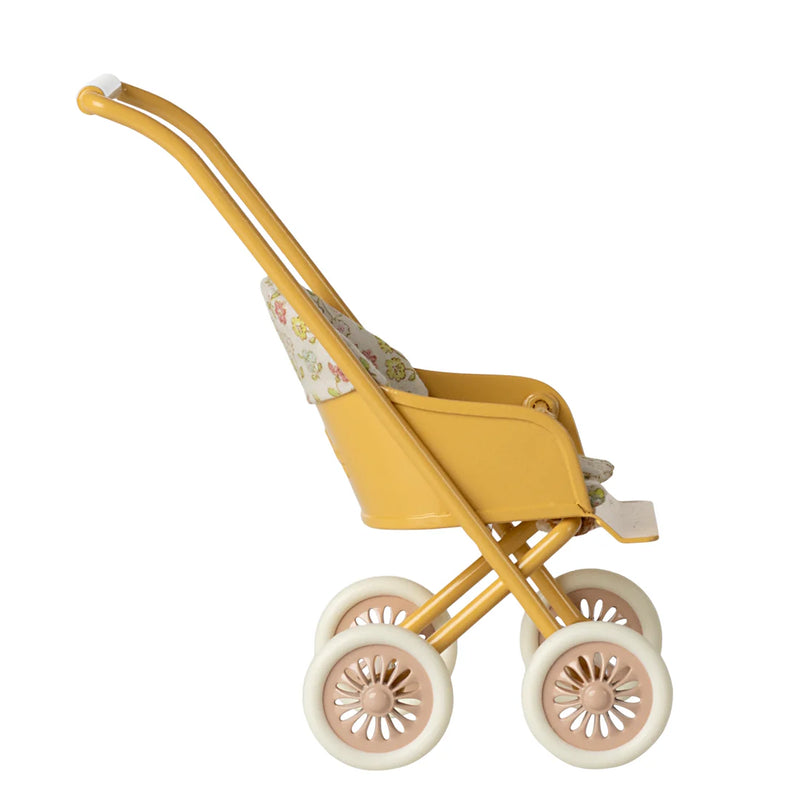 Maileg Stroller Micro Yellow S/S 2025 – Little Luna Nova