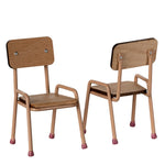 Maileg Table and Chair Set Mouse Dark Powder S/S 2025