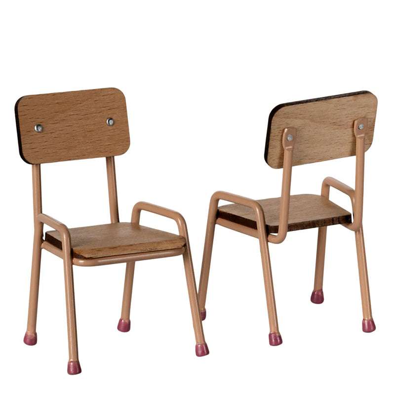 Maileg Table and Chair Set Mouse Dark Powder S/S 2025
