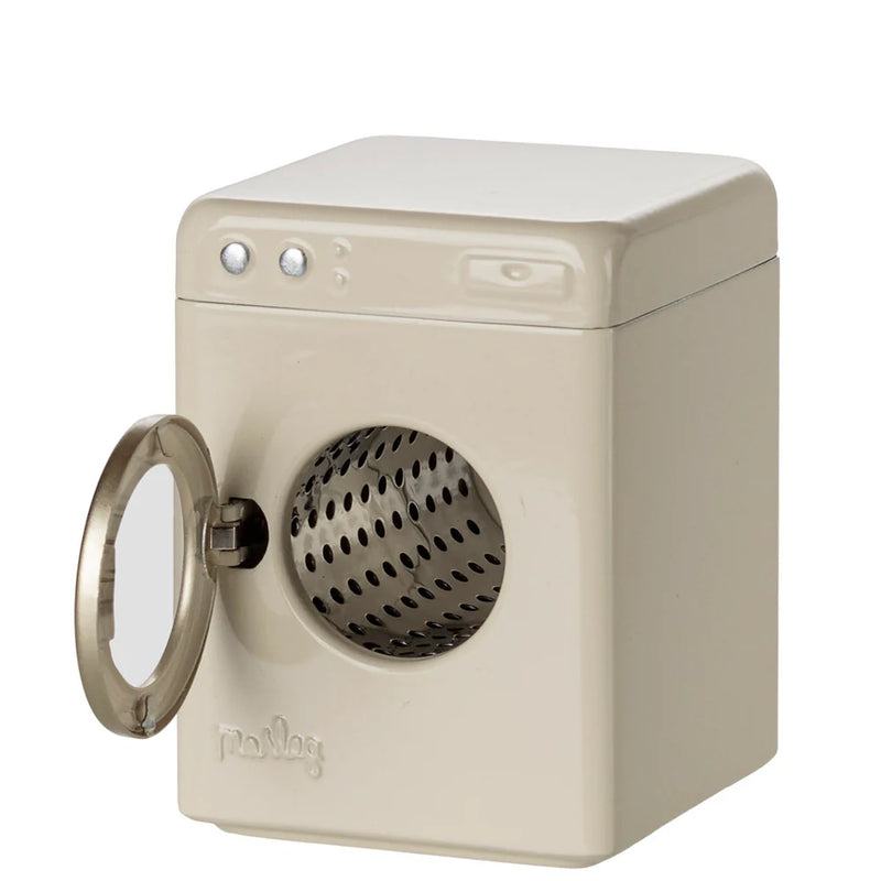 Maileg Washing Machine Mouse Off White