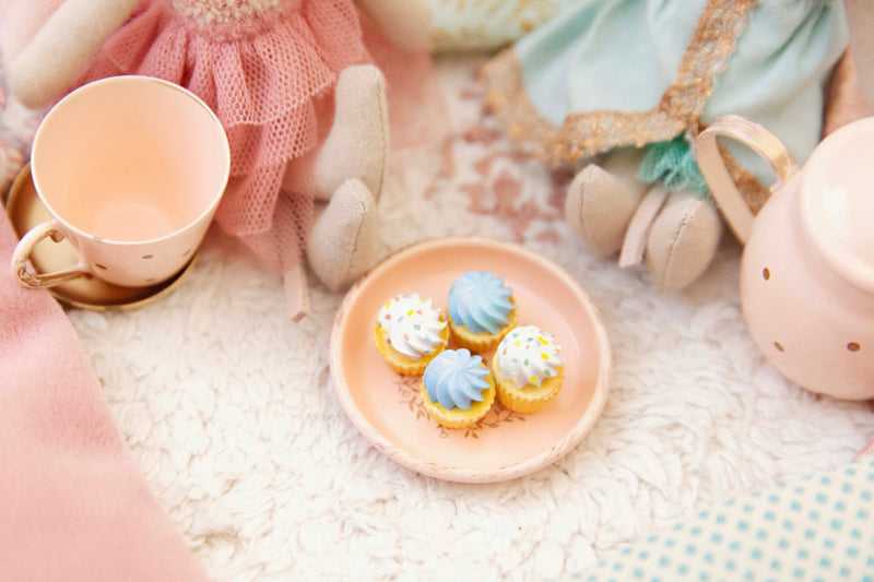 Handmade Miniature Polymer Cupcake Miniature Food Perfect For Maileg Mice