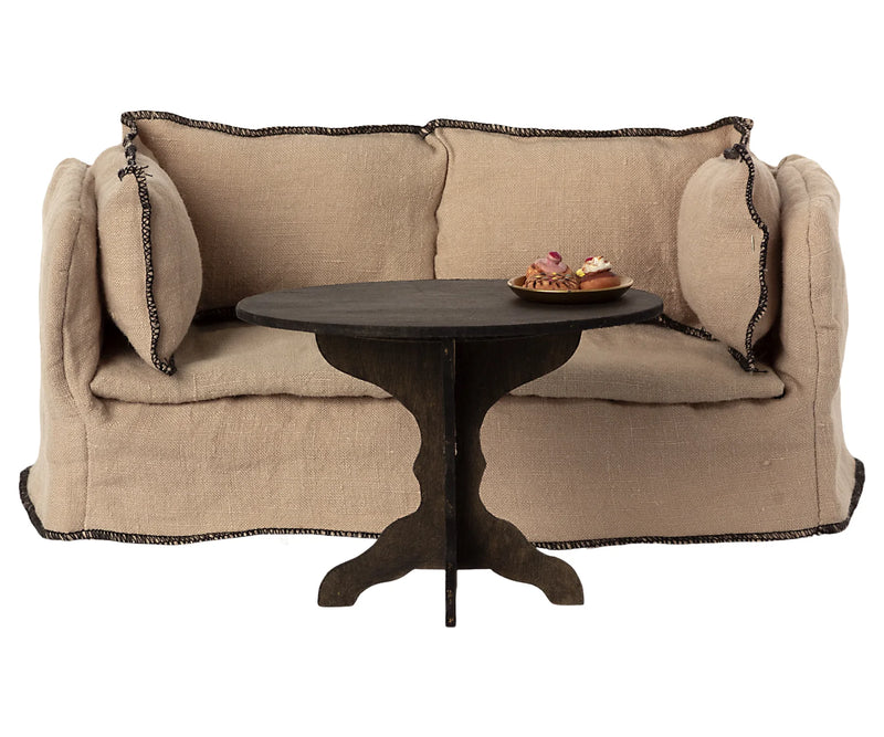 Maileg Miniature Coffee Table Anthracite