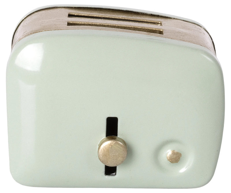 Maileg Miniature Toaster With Bread Mint