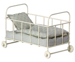 Maileg Micro Cot Bed Blue