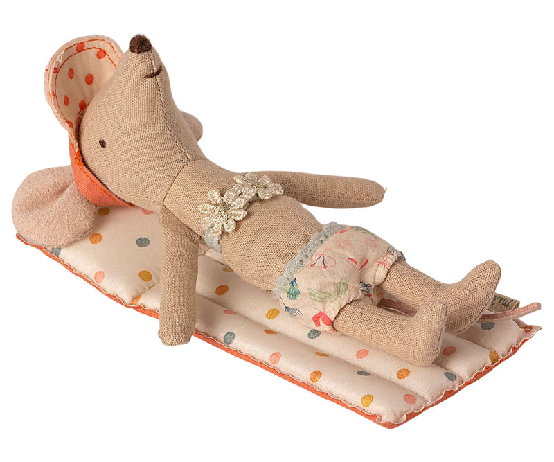 Maileg Mouse Air Mattress Mouse Multi Dot