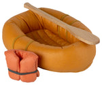 Maileg Rubber Boat Mouse Dusty Yellow