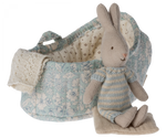Maileg Rabbit in Carry Cot Micro Assorted