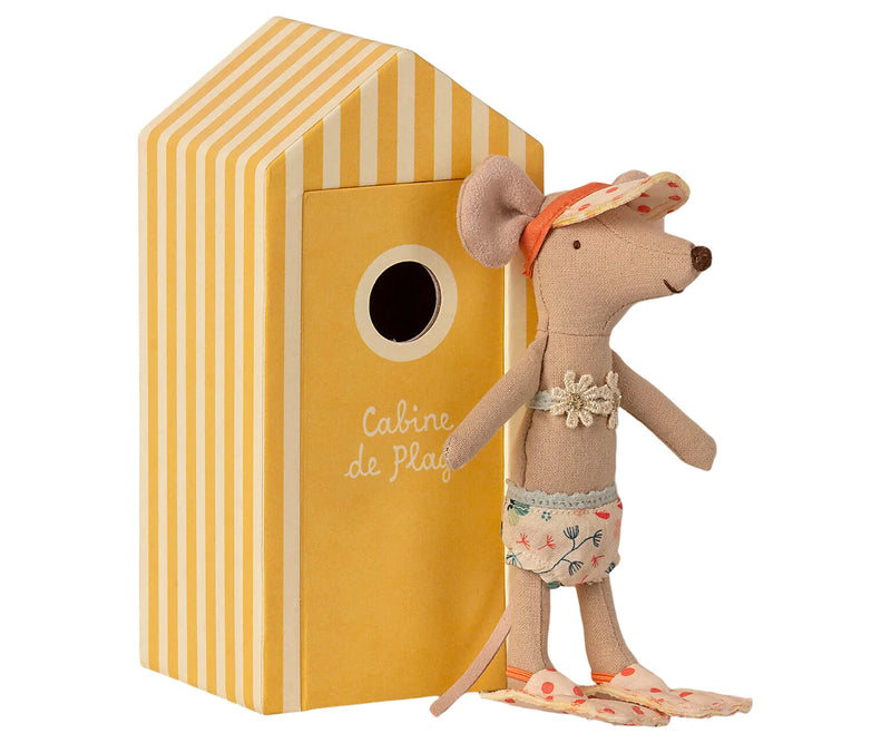 Maileg Beach Mouse Big Sister In Cabin