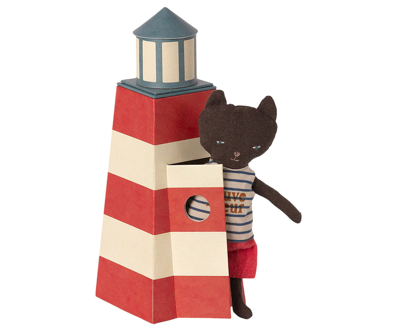 Maileg Lifeguard Tower With Cat