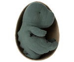 Maileg Gantosaurus In Egg Small Dark Petrol