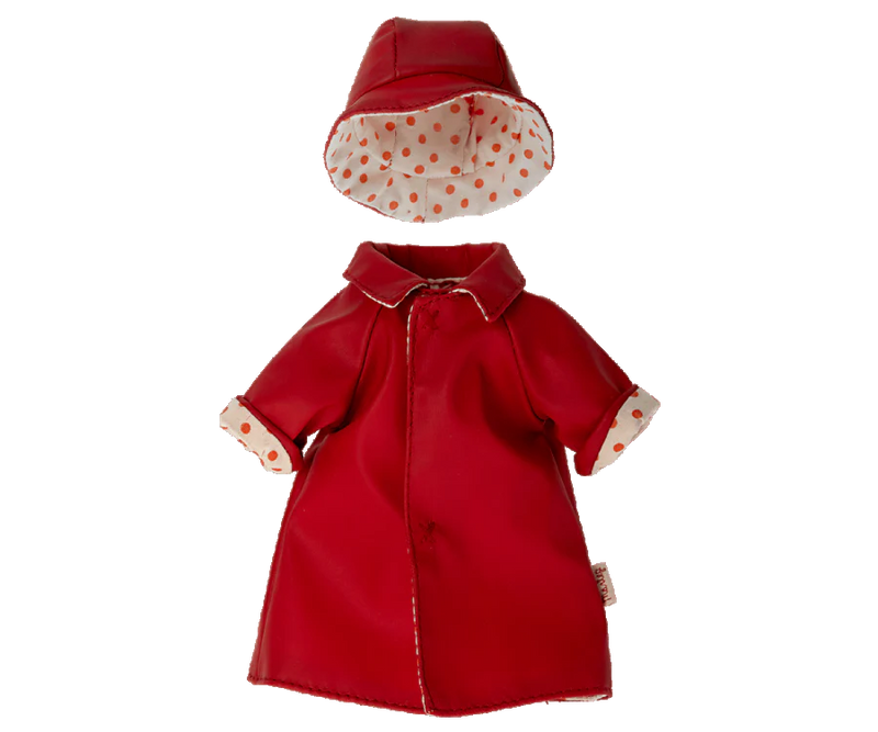 Maileg Rain Coat And Hat For Teddy Mum