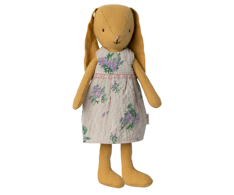 Maileg Bunny Size 1 Dusty Yellow Dress