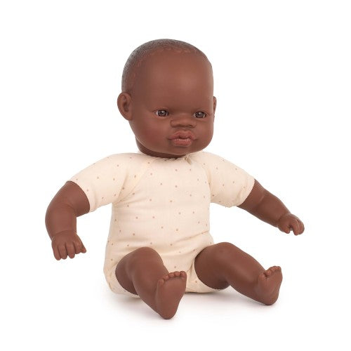 Miniland Doll - African Soft Body Doll 32cm Boxed