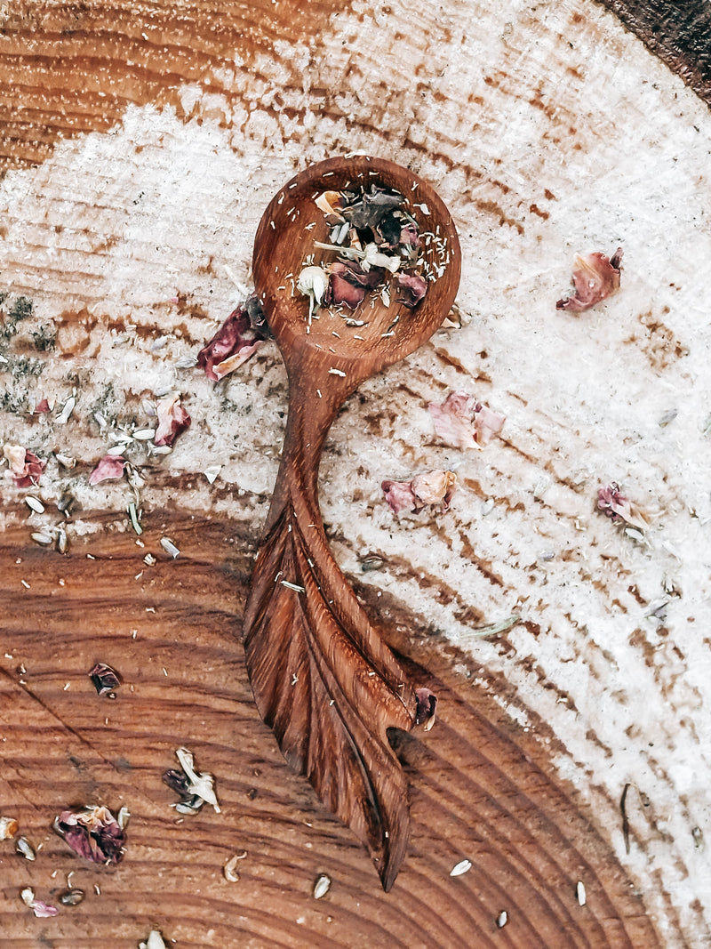 Handcrafted Floating Leaf Spoon