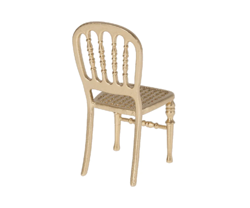 Maileg Chair Mouse Gold