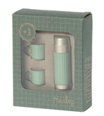 Maileg Miniature Thermos And Cups Mint