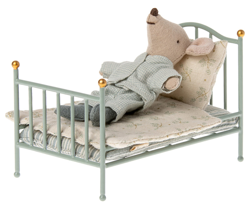 Maileg Vintage Bed for Mouse Mint