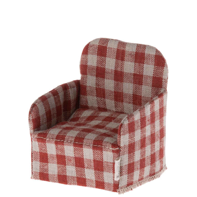 Maileg Chair For Mouse Red