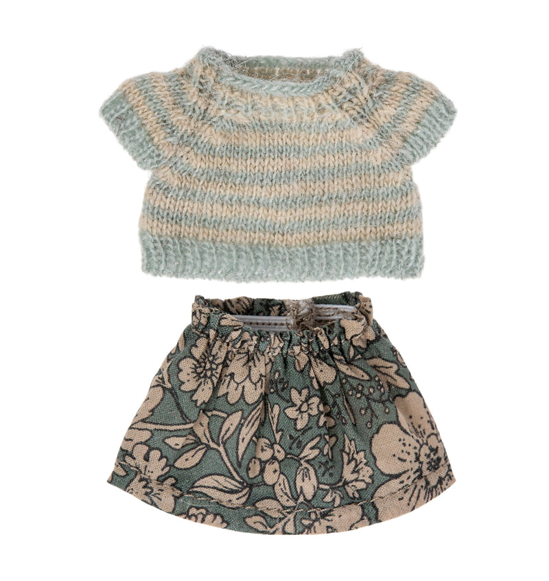 Maileg Sweater And Skirt For Big Sister Mouse