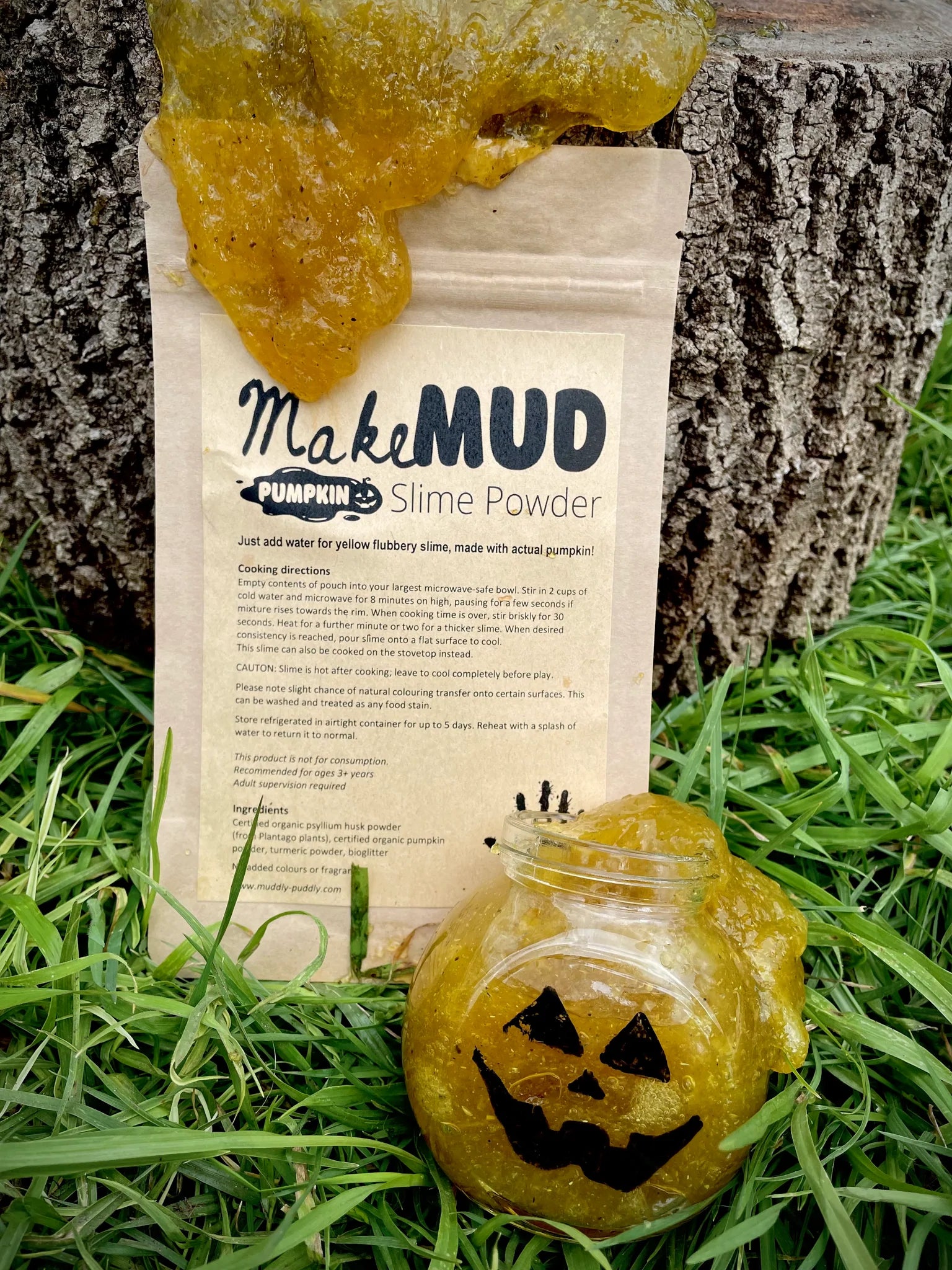 Pumpkin Slime Powder - Muddly Puddly Laboratory – Little Luna Nova