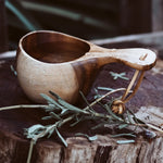 Handcrafted Wooden Rain Scoop