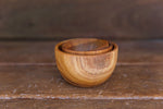 Papoose Teak Nesting Baby Bowls Set Of 3