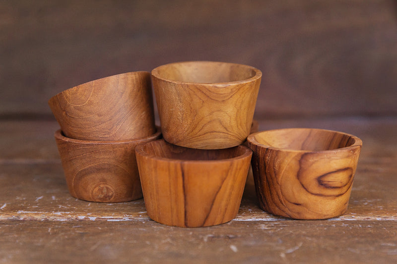 Papoose Small Wooden Bowls