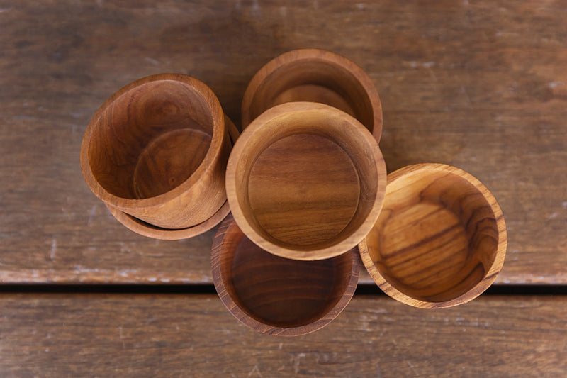 Papoose Small Wooden Bowls