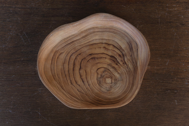 Papoose Natural Wooden Plate