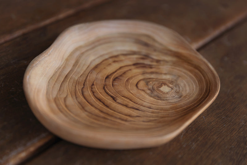 Papoose Natural Wooden Plate