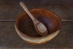 Papoose Natural Wooden Teak Bowl