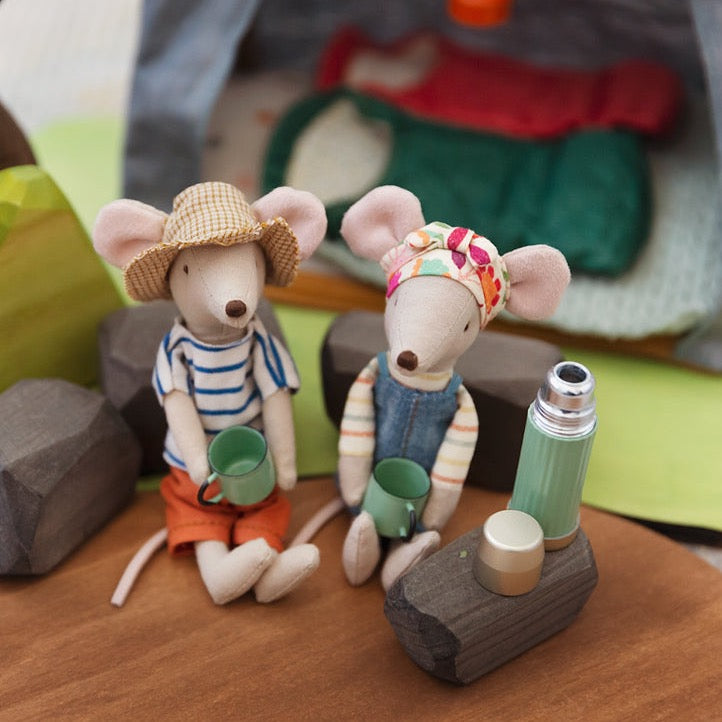 Maileg Hiker Mouse Big Brother
