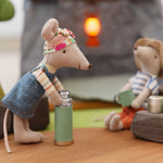Maileg Miniature Thermos And Cups Mint
