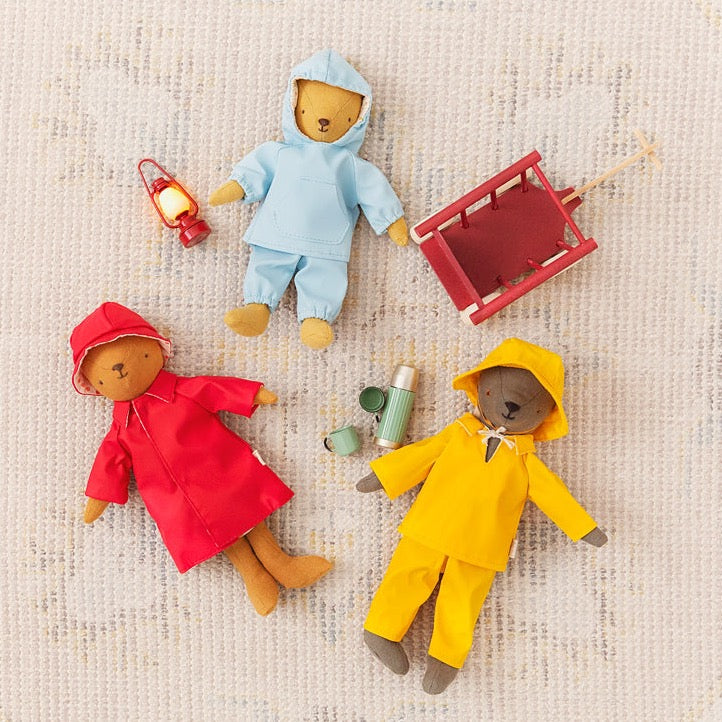 Maileg Rainwear & Hat for Teddy Dad