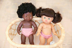 Cotton Knit Underwear 5 Colours To Choose From Made To Fit The 38cm Miniland, Paola Reina & 34cm Minikane Dolls on