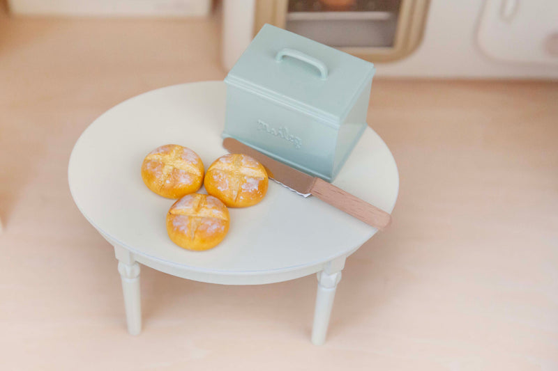 Single Handmade Miniature Polymer Clay Sourdough Roll Miniature Food Perfect For Maileg Mice