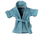Maileg Bathrobe For Mouse Dad Or Mouse Mum Dusty Blue