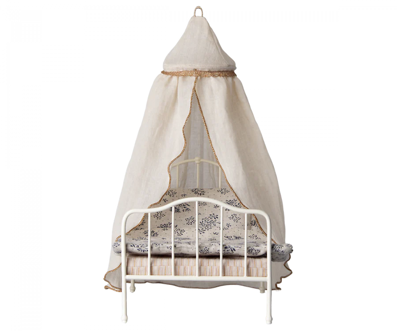 Maileg Miniature Bed Canopy Cream