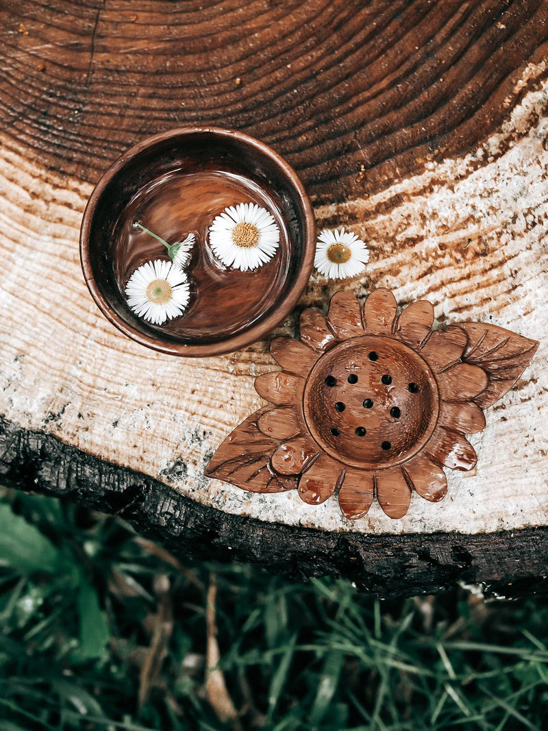 Handcrafted Daisy Strainer